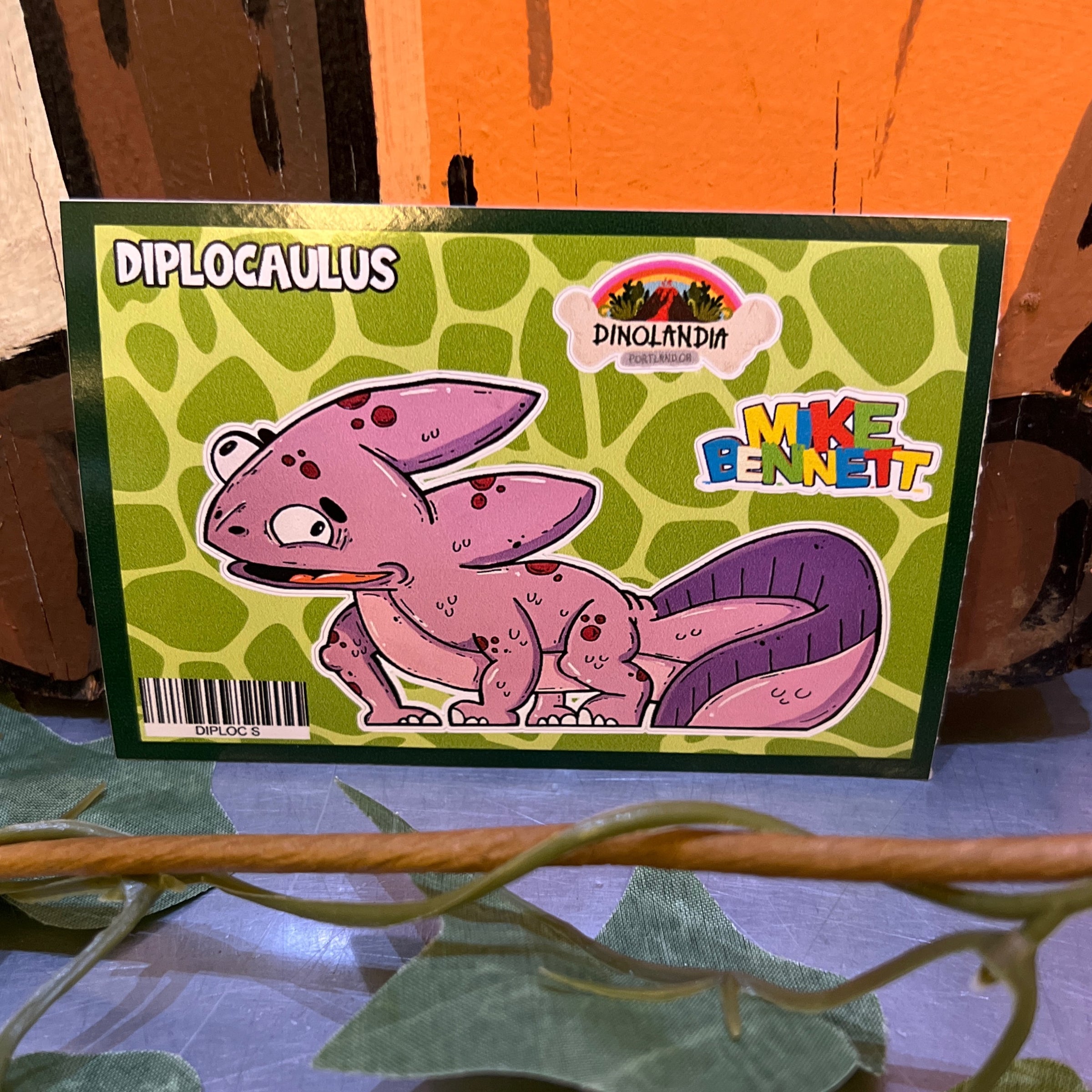 Diplocaulus - sticker